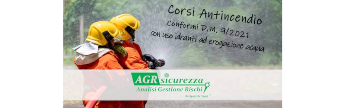 corsi antincendio prova idranti